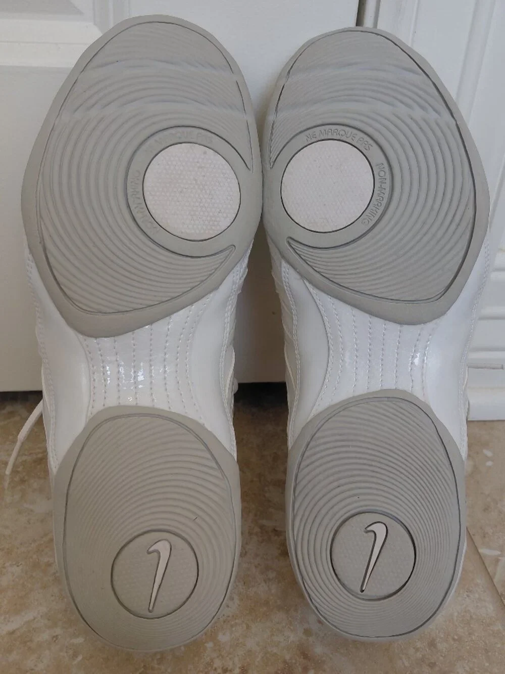 Nike Cheer/Dance White Tennis Shoes